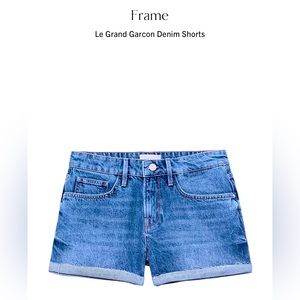 FRAME Le Grande Garcon Short